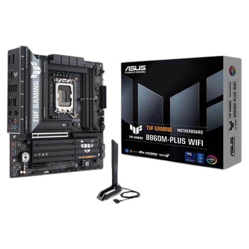 ASUS TUF GAMING B860M-PLUS WIFI GAMING MOTHERBOARD (3 YEARS WARRANTY)
