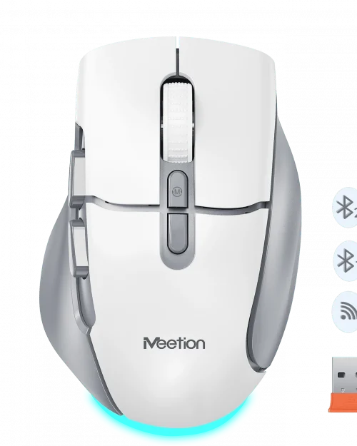 MEETION BTM001 Dual-Mode Wireless Ergonomic Mouse (1 YEAR WARRANTY)