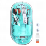 MEETION BTM005 Transparent Dual-Mode Wireless Mouse (1 YEAR WARRANTY)