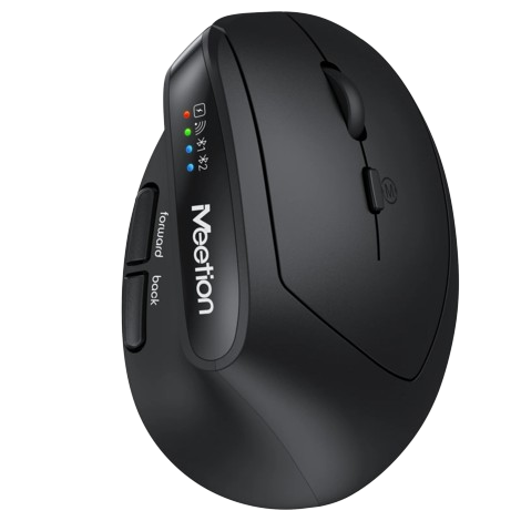 MEETION BTM008 Ergonomic Dual-Mode Wireless Mouse (1 YEAR WARRANTY)