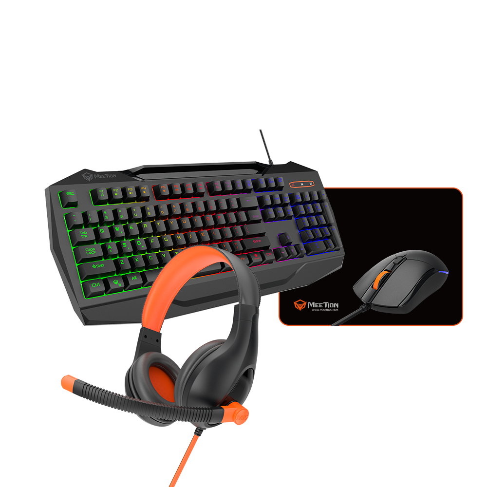 MEETION C490 4-in-1 PC Gaming Kit Combo (1 YEAR WARRANTY)