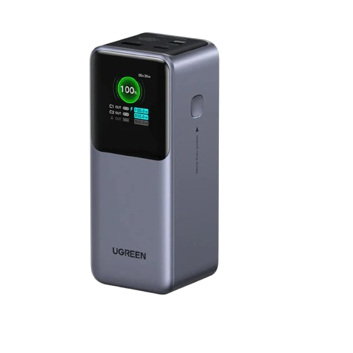 UGREEN 20000mAh 130W Nexode Smart Display Power Bank – PB721 – 35524B – (1 Year Warranty)