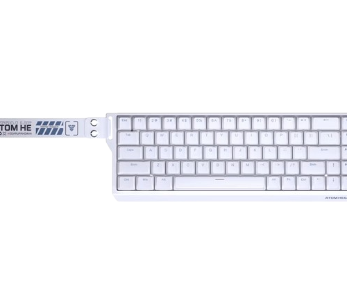 FANTECH ATOM HE68 MK811 MAGNETIC SWITCH GAMING KEYBOARD WHITE (6 MONTHS WARRANTY)