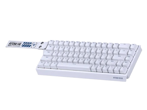 FANTECH ATOM HE68 MK811 MAGNETIC SWITCH GAMING KEYBOARD WHITE (6 MONTHS WARRANTY) - Image 2