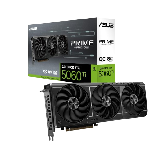 ASUS PRIME RTX 5060TI 8GB GDDR7 Graphics Card (3 YEARS WARRANTY)