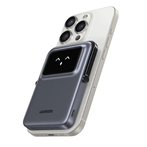 UGREEN 10000mah 20W Uno Series Magnetic Wireless Power Bank With Stand – PB572 – 45327 (1 Year Warranty) - Image 2
