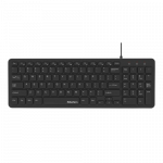 MEETION K410 Ultra-Thin Chocolate Wired Keyboard (1 YEAR WARRANTY)