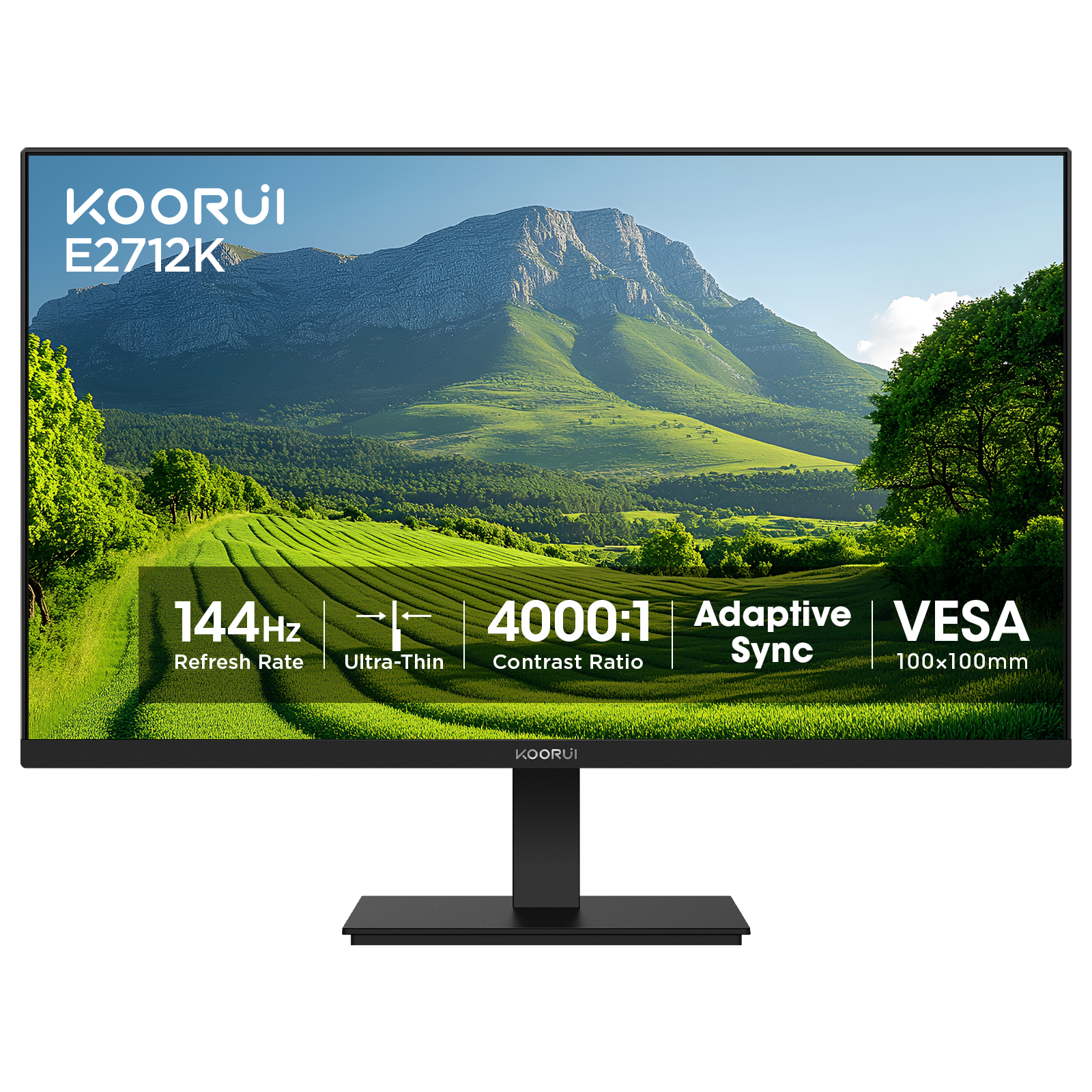 KOORUI E2712K 27" FHD VA 144Hz Gaming Monitor