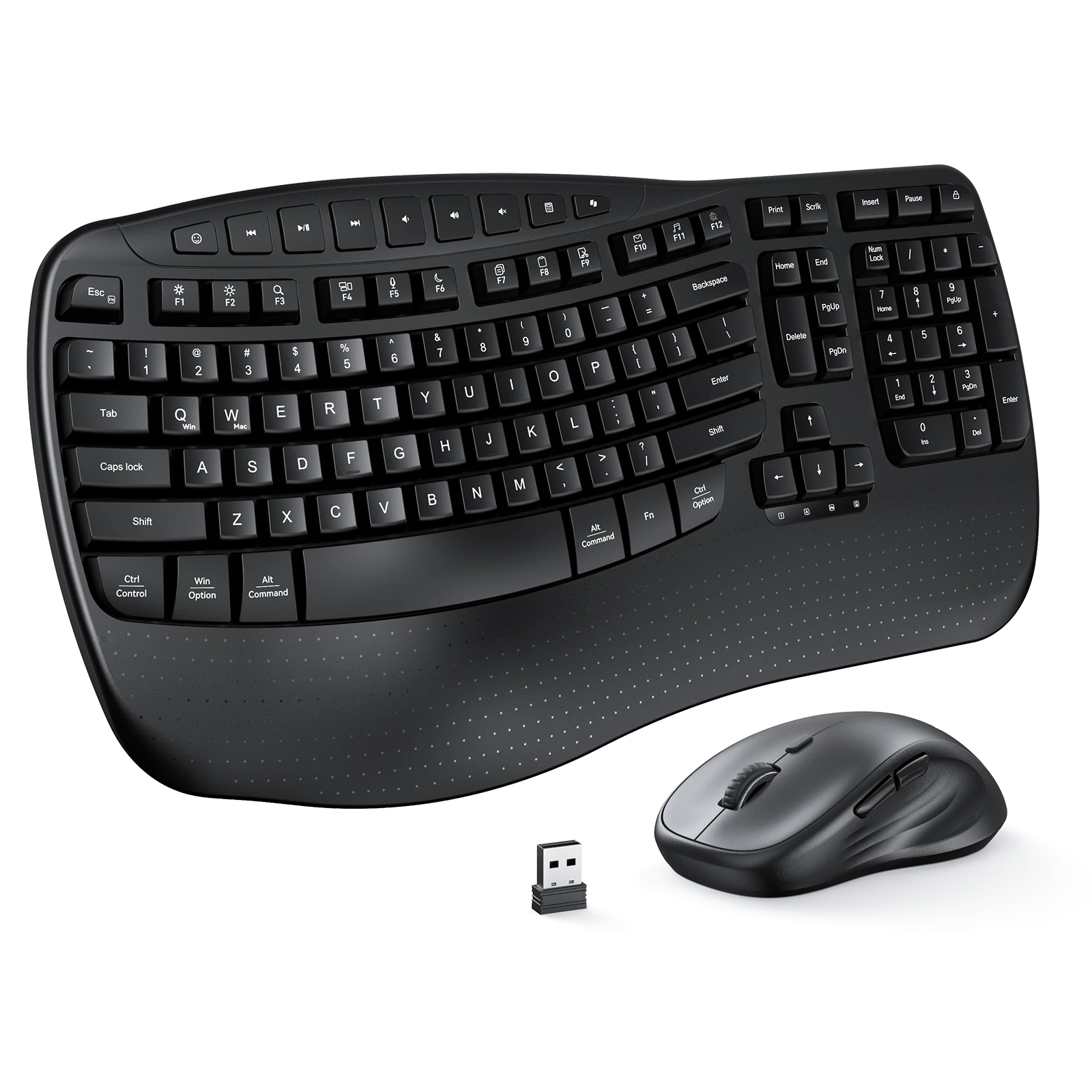 MEETION Director A2 Ergonomic Dual-Mode Wireless Keyboard & Mouse Combo (1 YEAR WARRANTY)