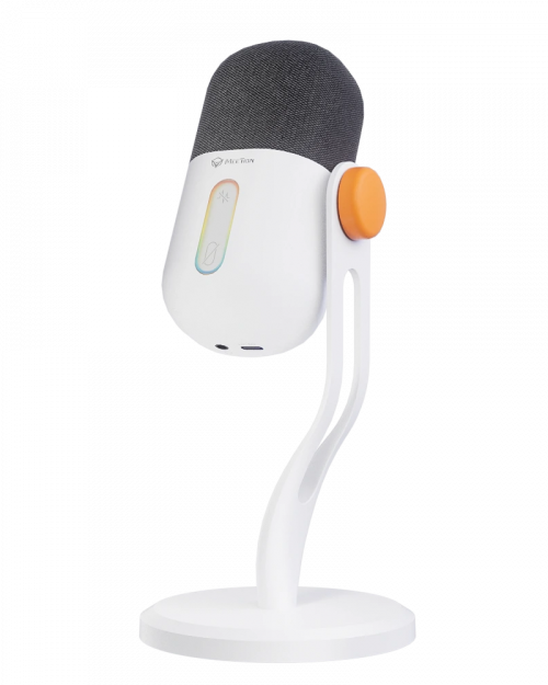 MEETION MC16 Touch Control Studio Gaming Microphone White (1 YEAR WARRANTY)