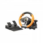 PXN V3 Pro Black Racing Steering Wheel (1 YEAR WARRANTY)