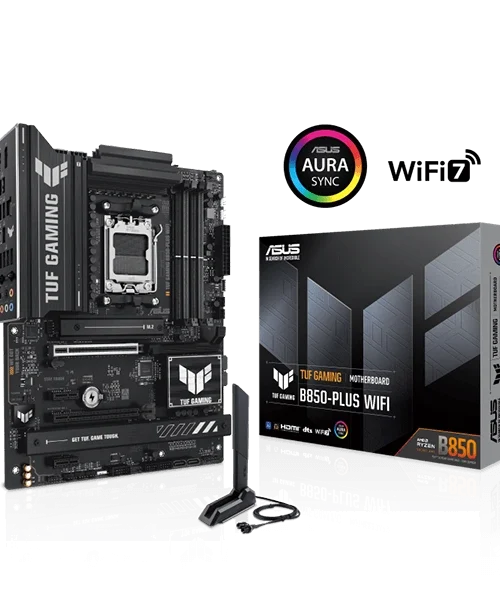 ASUS TUF GAMING B850-PLUS WIFI DDR5 MOTHERBOARD (3 YEARS WARRANTY)