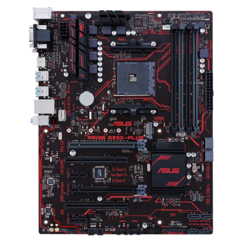 ASUS PRIME B350-PLUS MOTHERBOARD (USED ITEM)