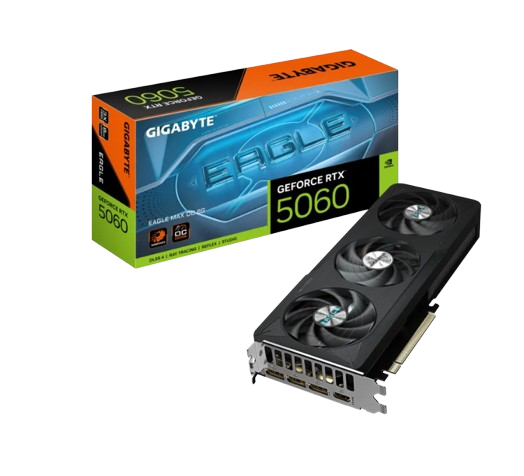 GIGABYTE GeForce RTX 5060 EAGLE MAX OC 8GB GRAPHIC CARD (3 YEARS WARRANTY)