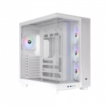 THERMALTAKE View 380 XL TG ARGB Snow Mid Tower Chassis